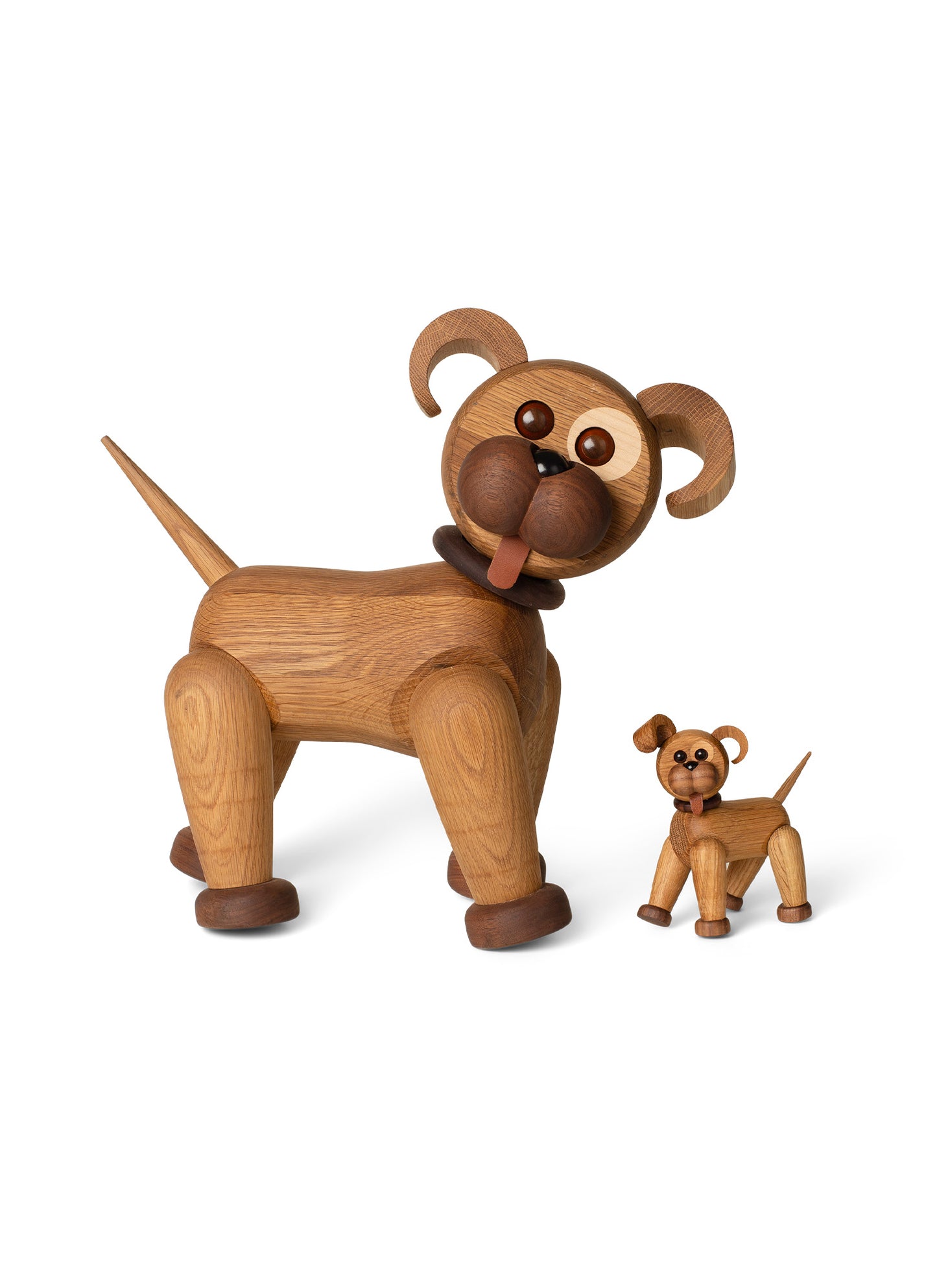 Big Happy – Trähund Dekoration 38 cm FSC®