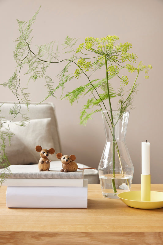 Stadsmusen – Träfigur Dekoration 6,7 cm Ek