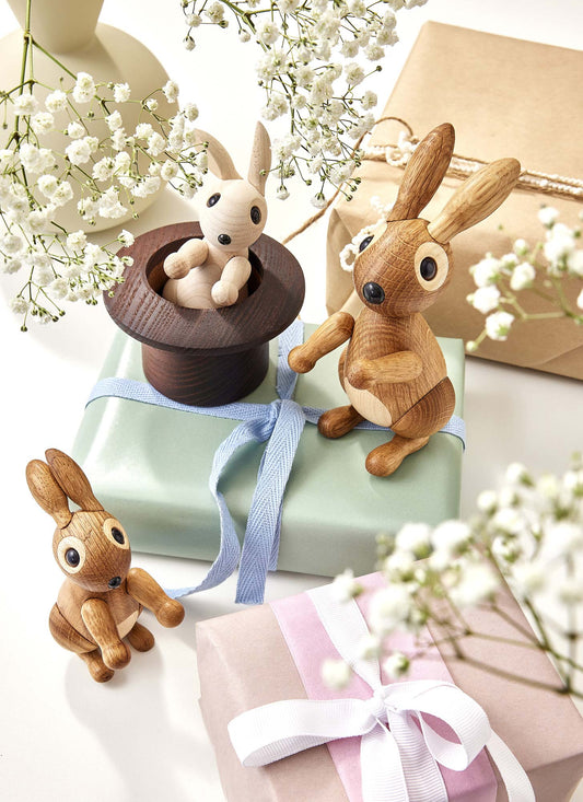 Den Magiska Hatten – Träfigur Dekoration 9,5 cm