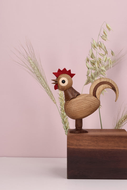 Rise – Trätupp Dekoration 10,5 cm Ek