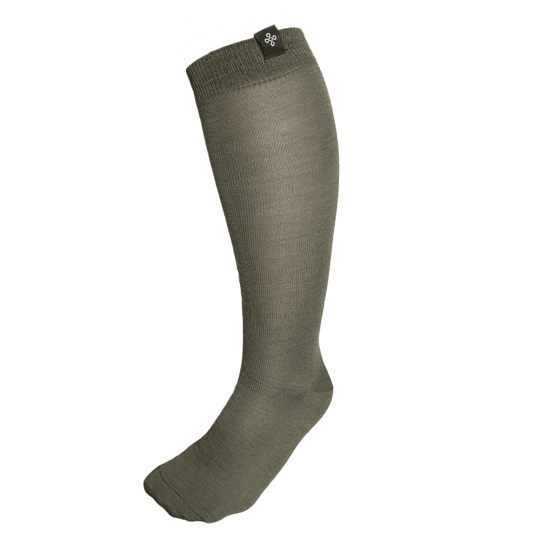 Reidsokkar ridstrumpa skogsgrön i 75% merinoull