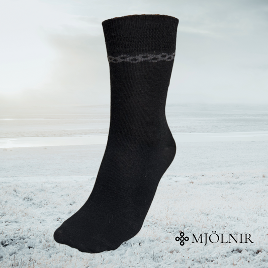 Våra korta strumpor Mjölnir – tunna, slitstarka och bekväma merinoullstrumpor med perfekt passform.