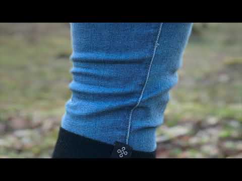 Film som visar Reidsokkar Sleipner Ridstrumpa i Merinoull