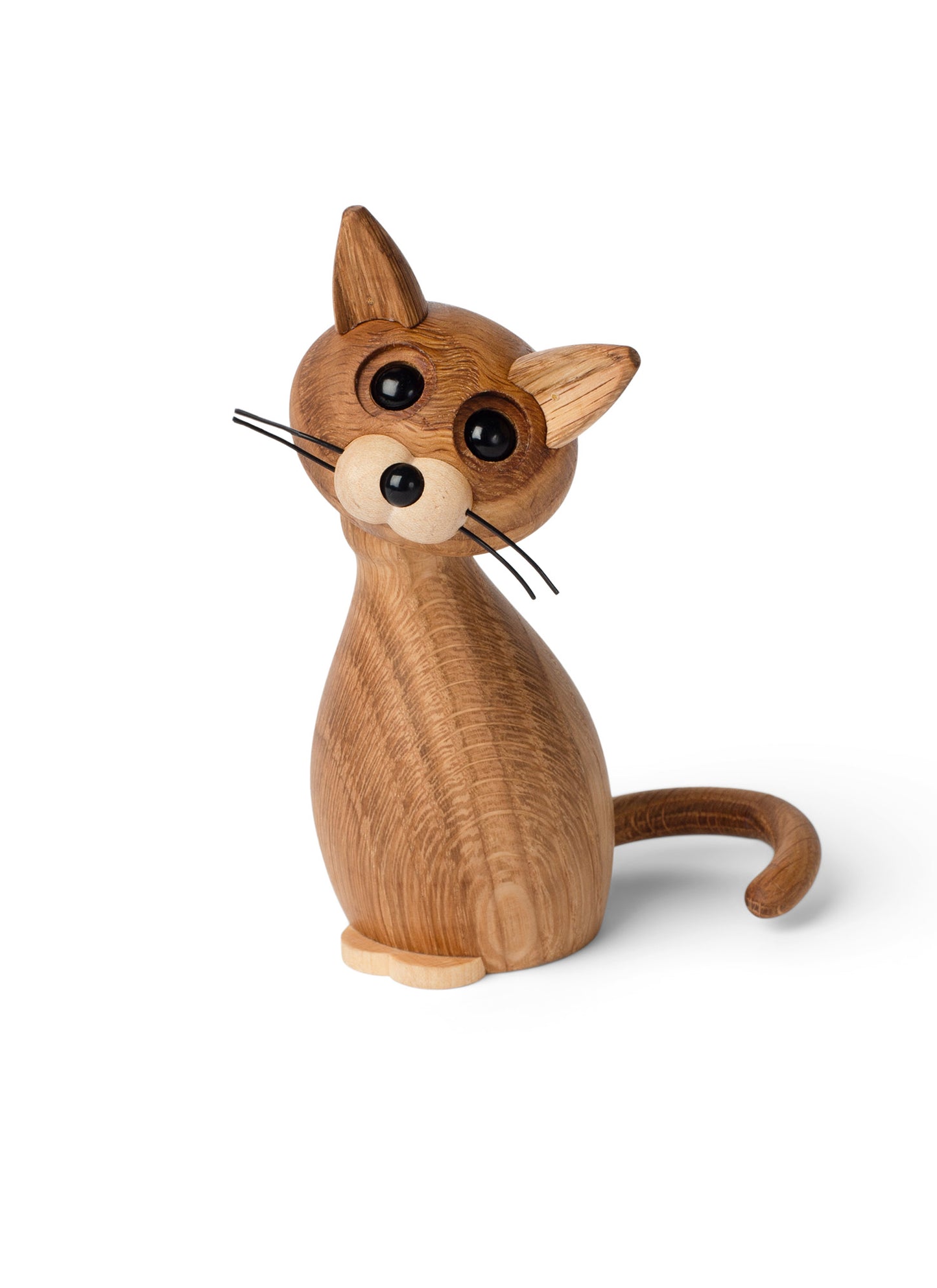 Lucky – Träkatt Dekoration 15,9 cm FSC®