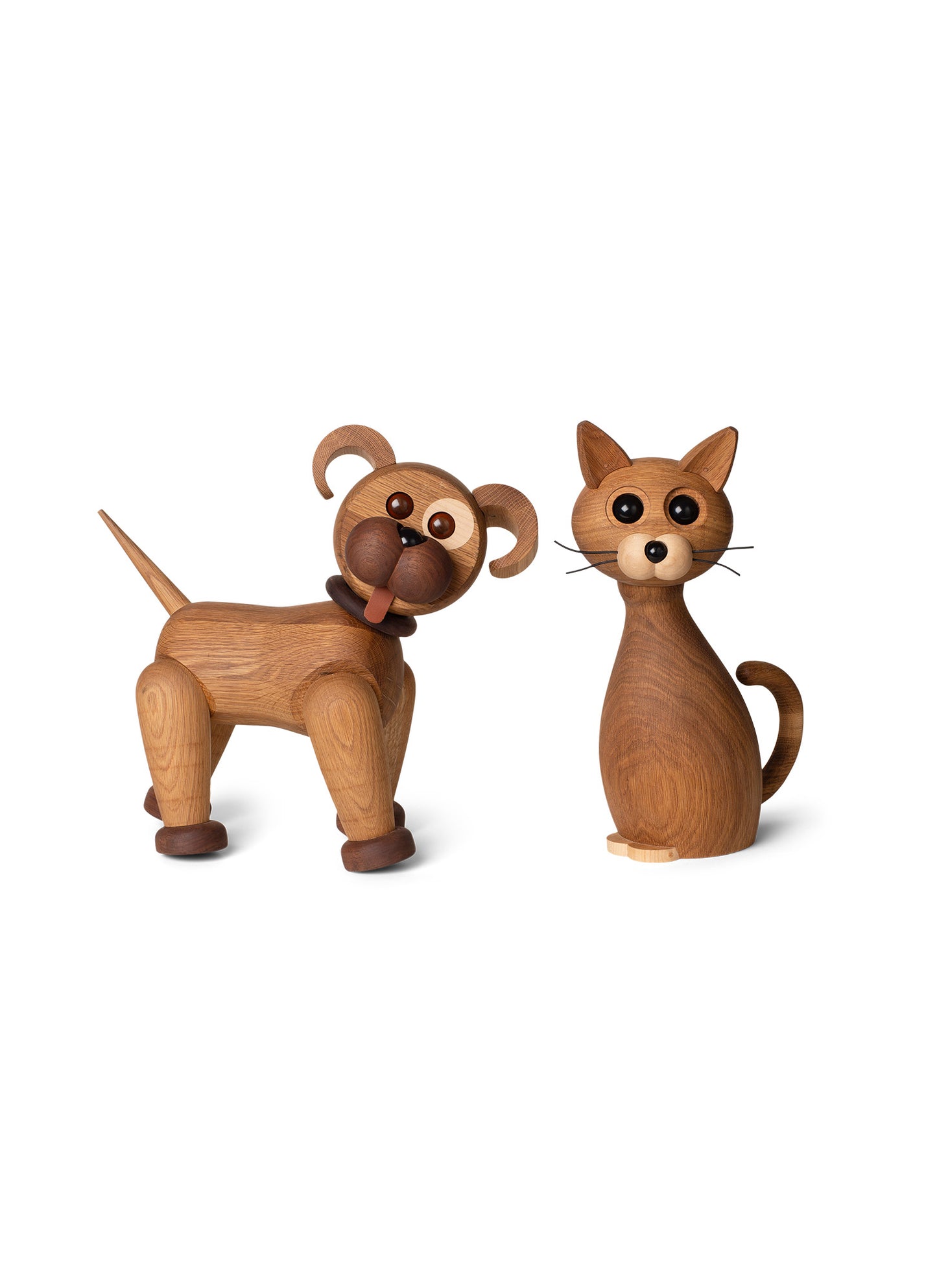 Big Happy – Trähund Dekoration 38 cm FSC®