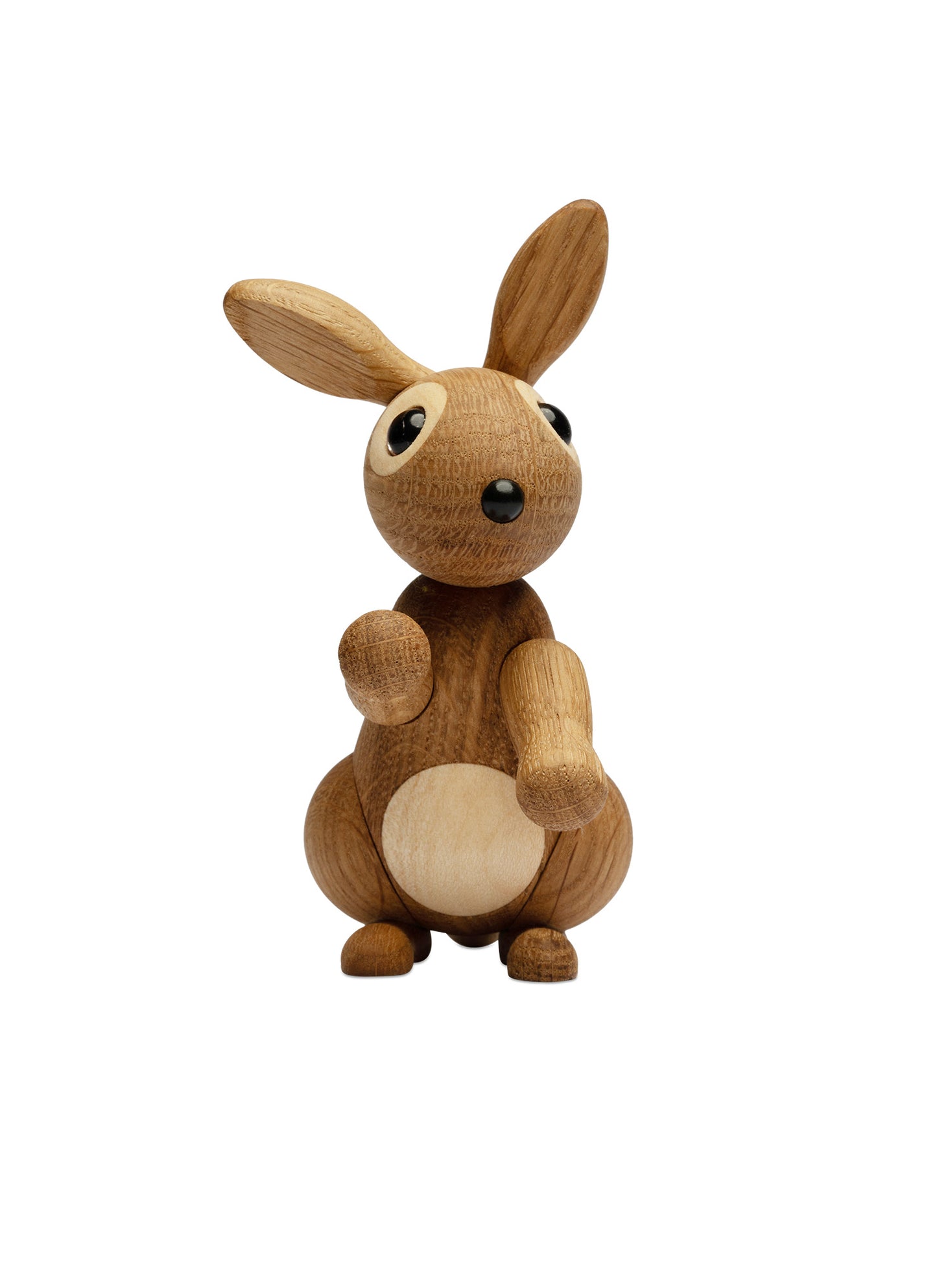 Bounce – Träkanin Dekoration 9,5 cm Ek