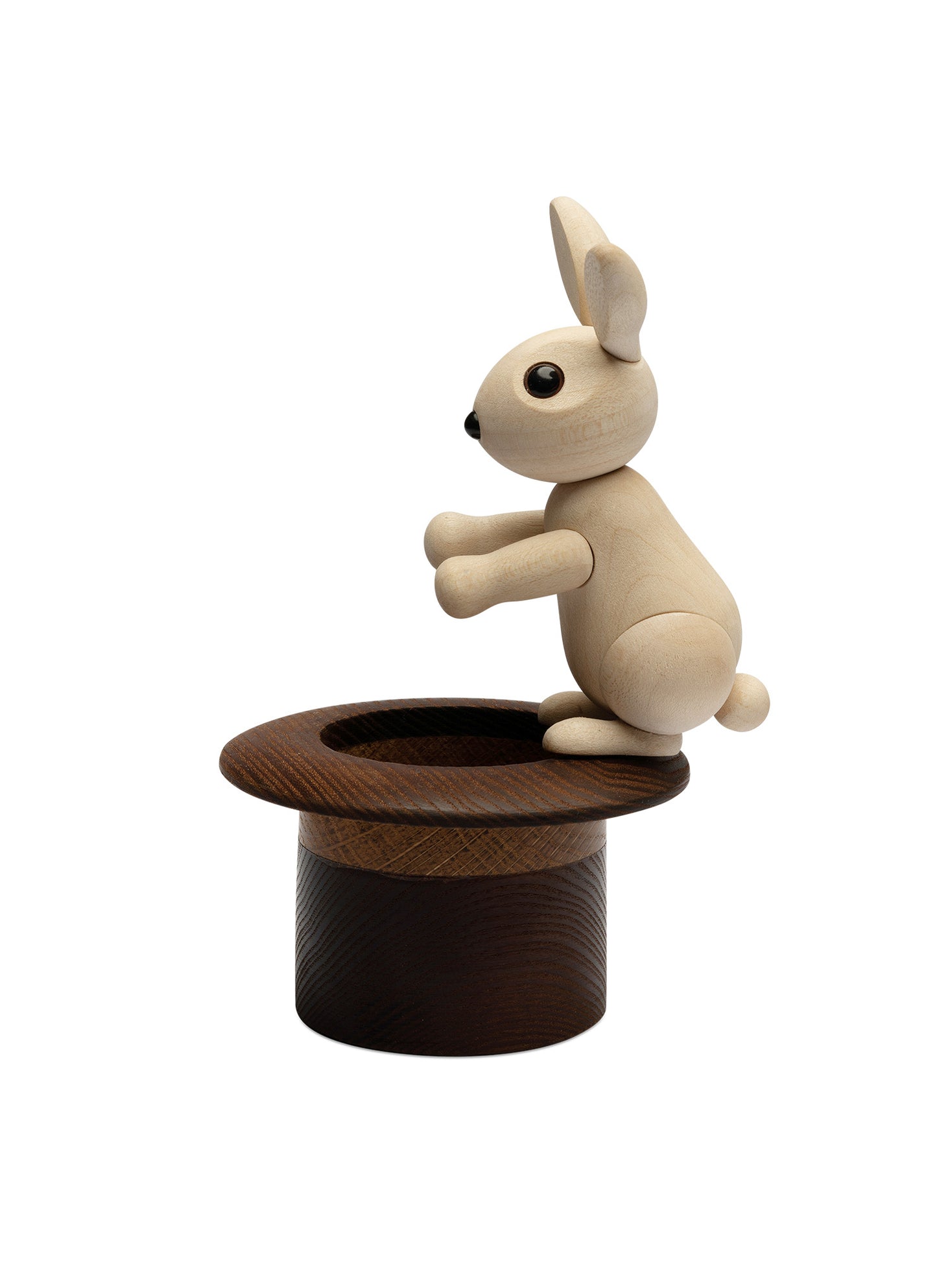 Den Magiska Hatten – Träfigur Dekoration 9,5 cm