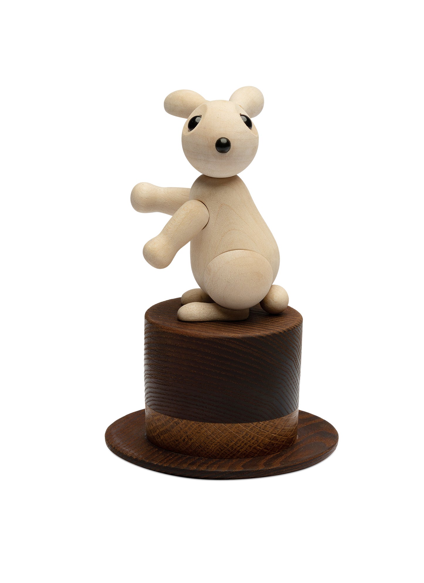 Den Magiska Hatten – Träfigur Dekoration 9,5 cm