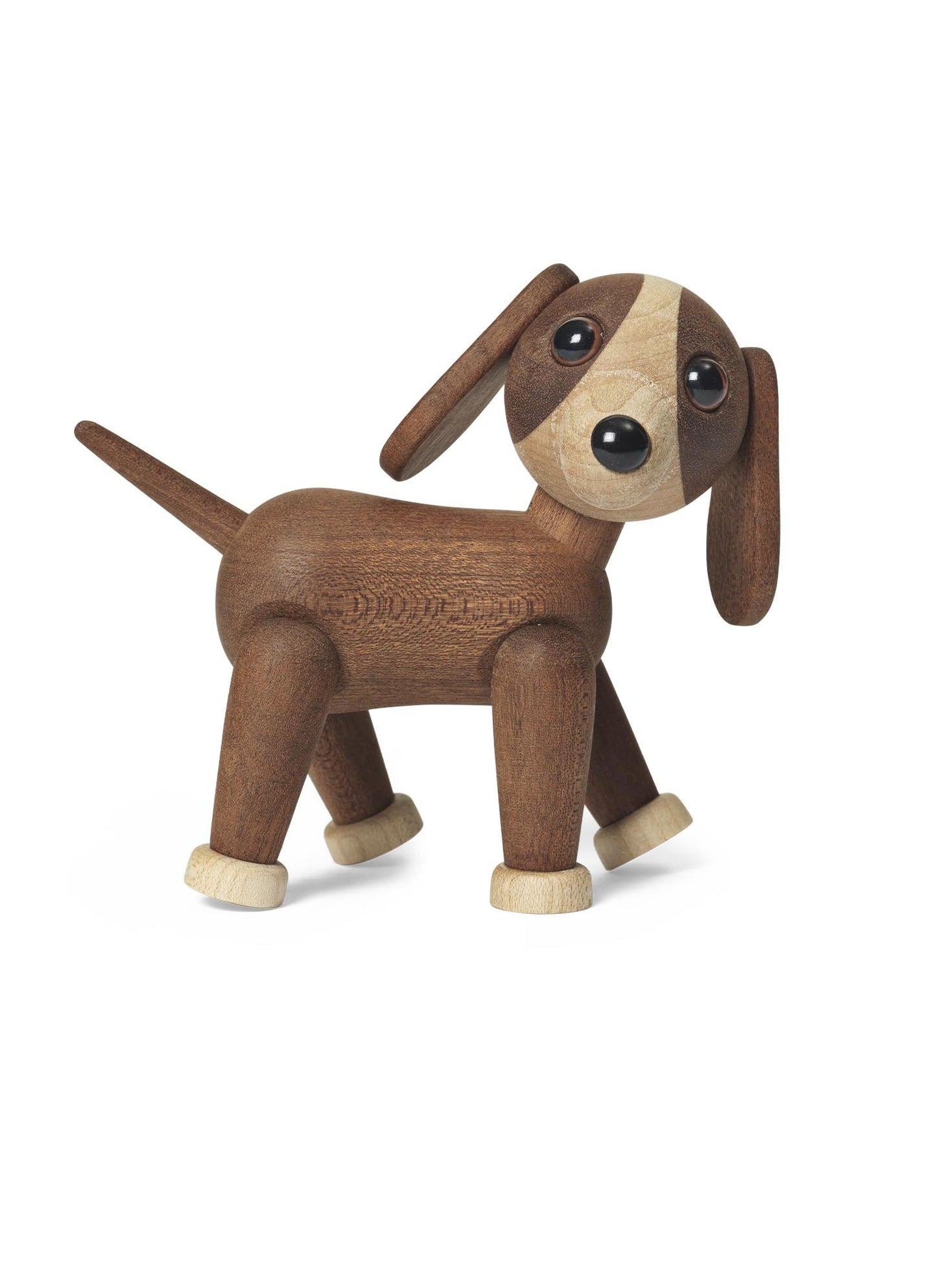 Twix – Trähund Dekoration 11 cm FSC®