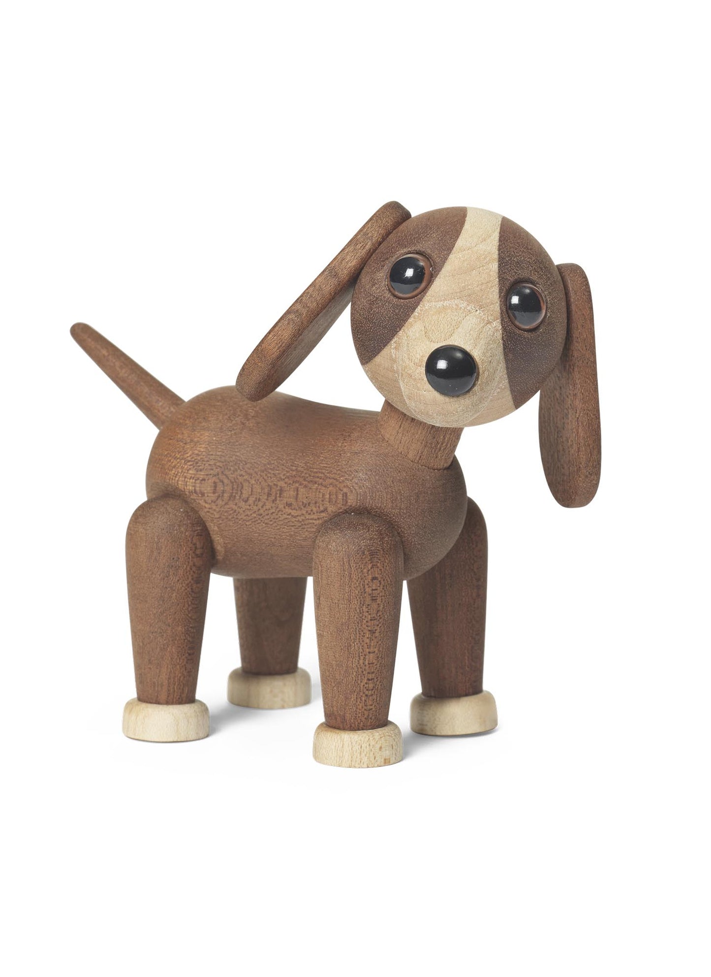 Twix – Trähund Dekoration 11 cm FSC®