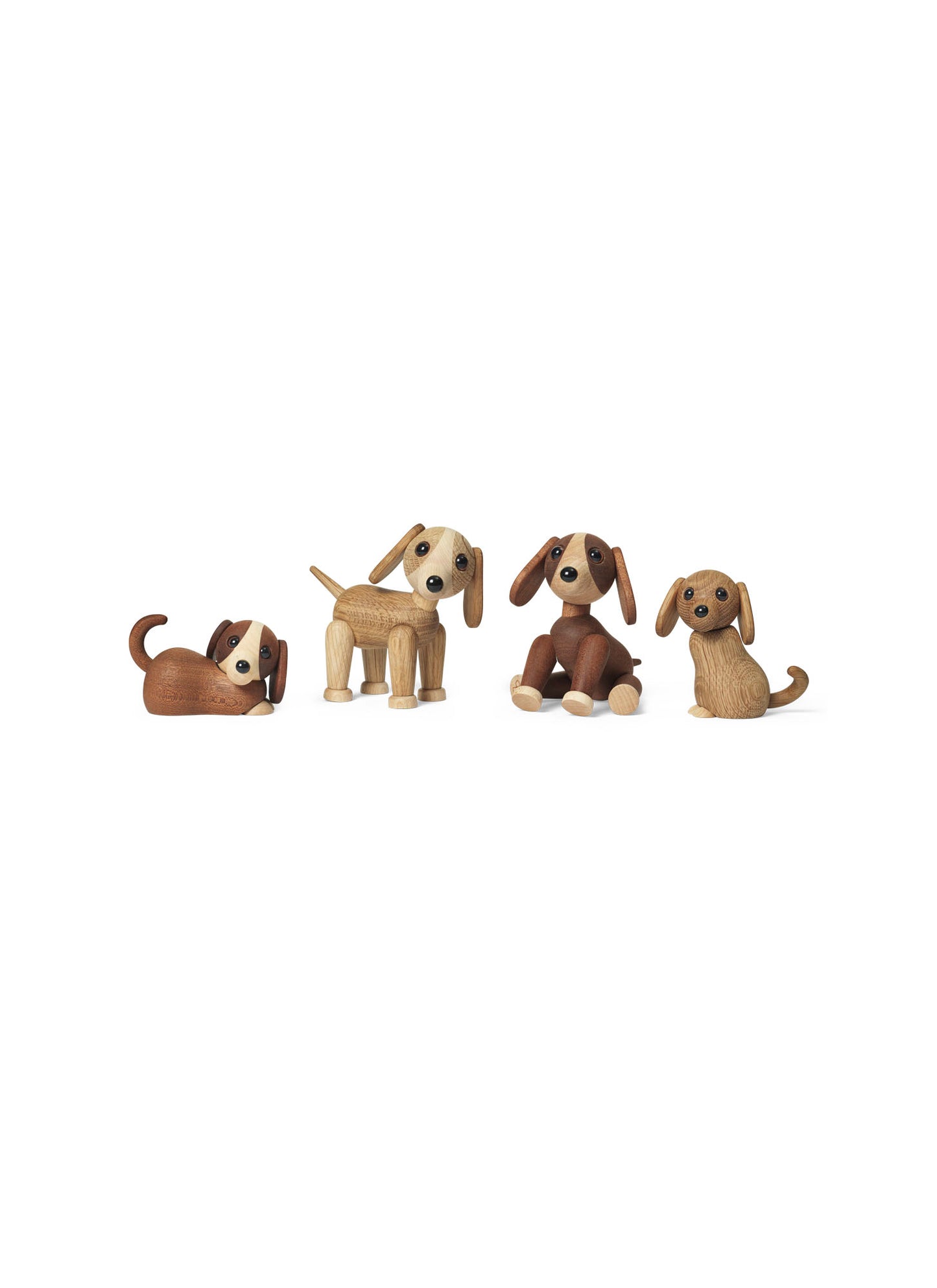Jojo – Trähund Dekoration 5 cm FSC®