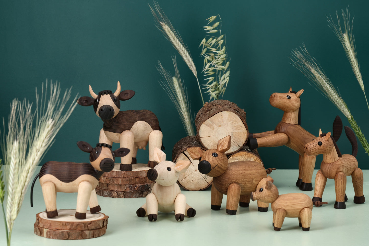 Daisy Ko – Träfigur Dekoration 13cm Lönn