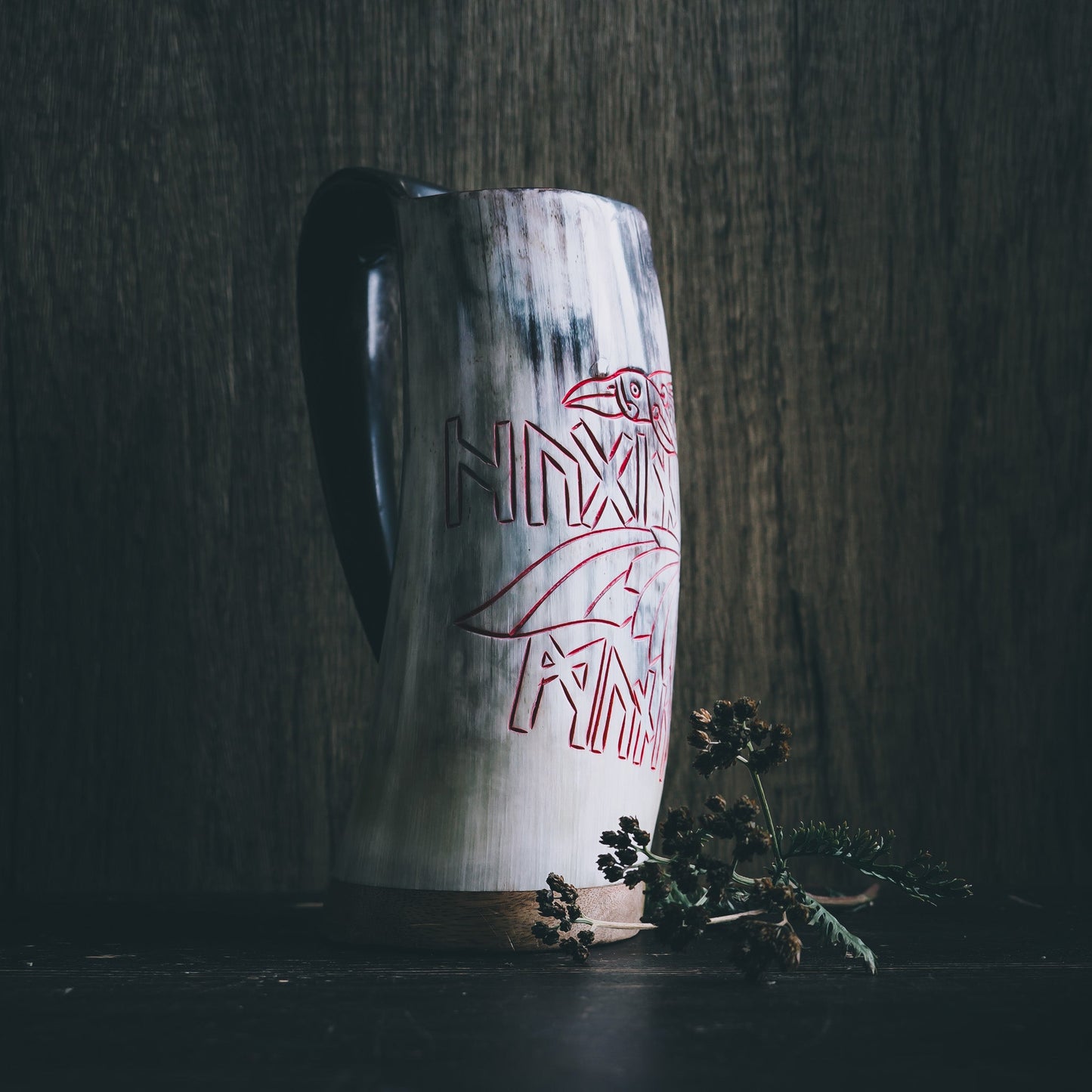 Ölmugg Hugin och Munin