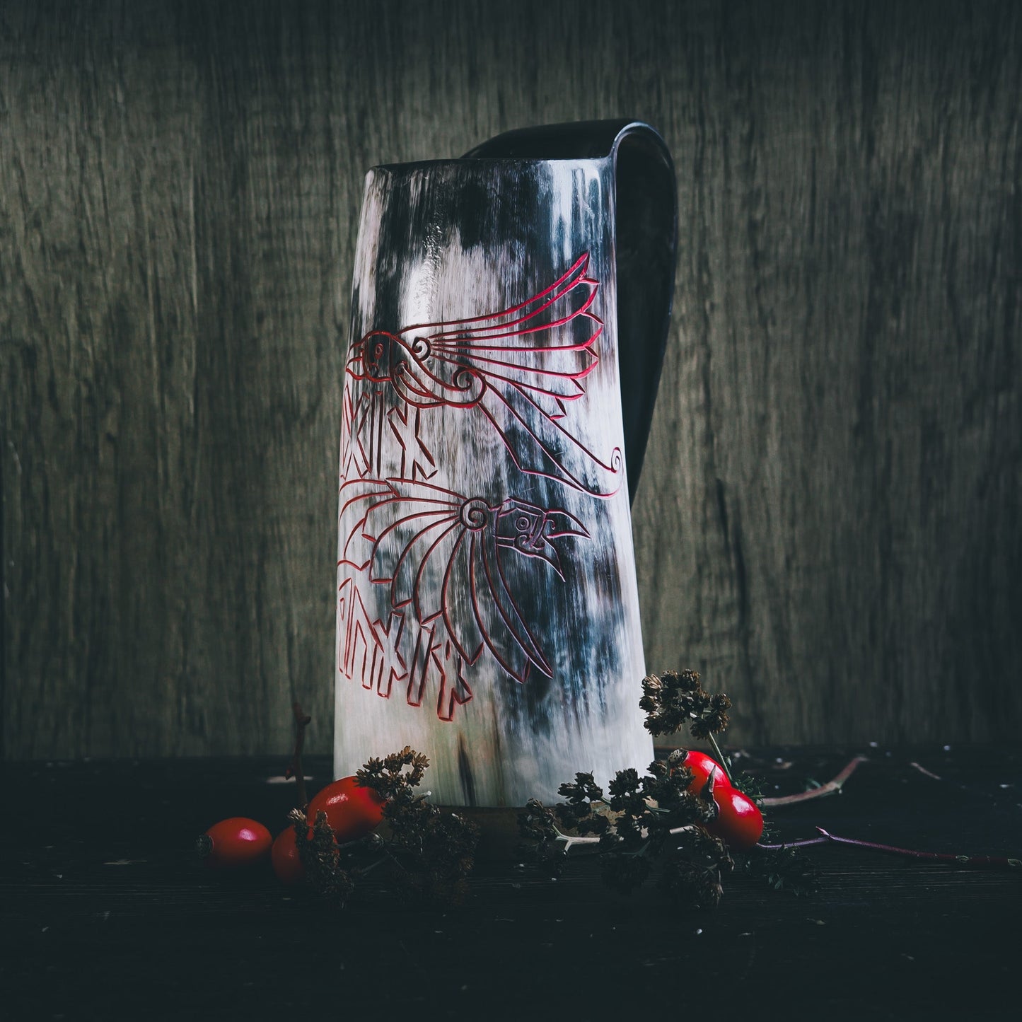 Ölmugg Hugin och Munin