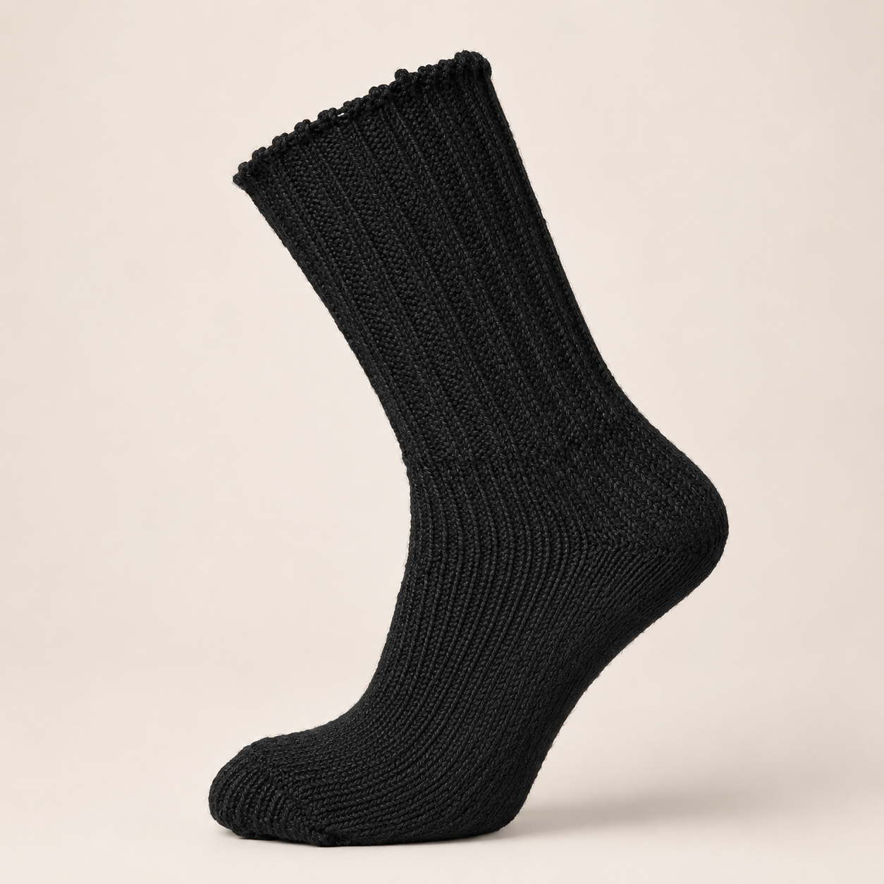 Raggsockar från Reidsokkar i svart