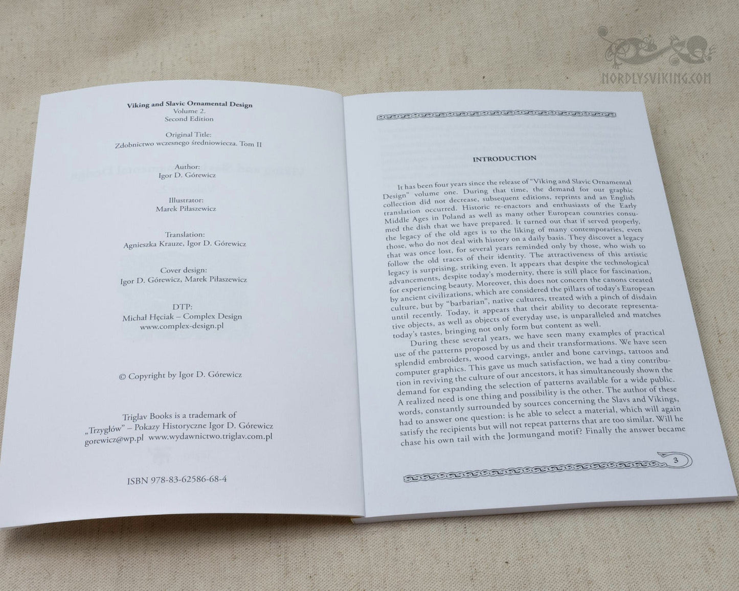 Viking and Slavic Ornamental Design Vol. 2