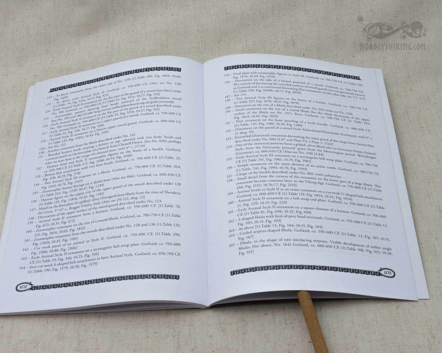 Vendel and Dark Age Ornamental Design . Vol 4